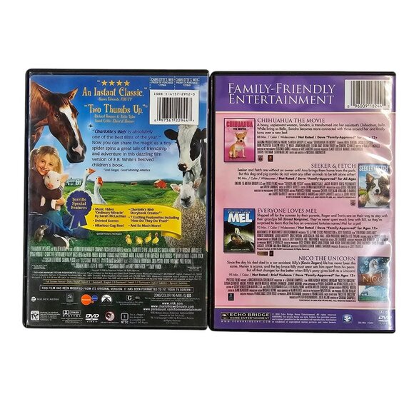Charlottes Web Full Screen Live Action Chihuahua The Movie DVD Bundle - Picture 2 of 12